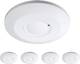 Geld Tech Microwave Ceiling Mount Sensor | very efficient and sensitive | Pack of 5 Wired Sensor Security System 1