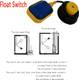 Parijata Water Level Float Switch, Liquid Level Sensor Water Level Controller 220V Wired Sensor Security System 3