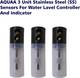 AQUAA SOLUTION 3 Unit Stainless Steel(SS) Sensor For Water Level Controller And Indicator Wired Sensor Security System 4