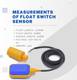 Filmax Water Float Switch Sensor With 3 Meter Wire | Water Level Control for Pump Wired Sensor Security System 5