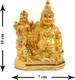 NOKTUS Kubera Lakshmi Idol / Lord Kubera and Lakshmi Statue for Wealth and Harmony Decorative Showpiece  -  10 cm 2