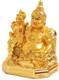 NOKTUS Kubera Lakshmi Idol / Lord Kubera and Lakshmi Statue for Wealth and Harmony Decorative Showpiece  -  10 cm 3