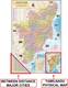 Tamil Nadu State Map. (Laminated, Rollup) in English Language, Size: 40"x28" inch. With Important Fact and Figure. Ideal Map For Office Use, Tourism Purpose, Students and Aspirants of UPSC , PCS , SSC , RAILWAY Exam and Other Competitive Exam. Updated Map. Paper Print 3