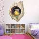 Ajay craft 60 cm Bird 3d type design wall sticker Self Adhesive Sticker 3