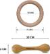 Natural.Toys Wooden Teether newborn Teethers Chusni Soother Teething Ring baby Teething Toys Teether 2