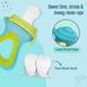 LuvLap Elegant Silicone Food/Fruit Nibbler with Extra Mesh, Soft Pacifier & feeder Feeder 5