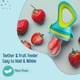 LuvLap Elegant Silicone Food/Fruit Nibbler with Extra Mesh, Soft Pacifier & feeder Feeder 3