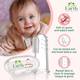 Earth Nourish Silicone Baby Finger Toothbrush-BPA-Free, Soft for Gentle Gum Massage & Cleaning Ultra Soft Toothbrush 3