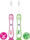 Chicco Ultra Set Pink + Green 3Y-8Y (BPA Free) Ultra Soft Toothbrush 1