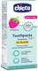 Chicco Strawberry Flavour 1-6Y, Fluoride & Preservative-Free Toothpaste 1