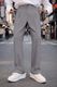 Broadstar Men Straight Fit Beige Polyester Trousers - Image 7