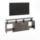 WOODWIDER Barosia Floor TV Cabinet Stand Rack Table, Engineered Wood TV Entertainment Unit 5