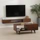 Streemcraft Solid Sheesham Wood Entertainment Floating Tv Unit For Living Room Solid Wood TV Entertainment Unit 6