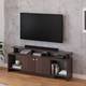 WOODWIDER Barosia Floor TV Cabinet Stand Rack Table, Engineered Wood TV Entertainment Unit 2
