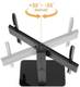 VSYS Swivel Tabletop TV Stand with Glass Base For Most 37"-70" TVs Full Motion TV Mount 3