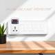 ELEQUA 6 Ampere Digital High, Low Voltage Cutoff/Protector(Adjustable setting) Plug Socket & Surge Protector Up To 4000 Volt ,Model:-HLVP6 5