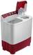 Samsung 8.5 kg Semi Automatic Top Load Washing Machine Maroon, White 3
