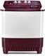 Voltas Beko by A Tata Product 14 kg Semi Automatic Top Load Washing Machine Maroon, White 1