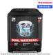 Thomson 9 kg 5 Star Aqua Magic Double Waterfall Semi Automatic Top Load Washing Machine Black 2