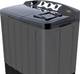 VW 7.5 kg Semi Automatic Top Load Washing Machine Black, Grey 2