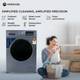 MOTOROLA 7 kg Super Steam Technology Fully Automatic Front Load Washing Machine with In-built Heater Blue 2