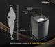 Whirlpool 7 kg Fully Automatic Top Load Washing Machine with In-built Heater Grey 2