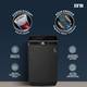 IFB 9 kg 5 Star with DeepClean Technology, PowerSteam, AI Powered,Aqua Energie Fully Automatic Top Load Washing Machine with In-built Heater Grey, Black 5