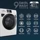 IFB 7 kg 5 Star with Steam Refresh program, 9 Swirl Wash, Eco Inverter, Powered by AI with Wifi Fully Automatic Front Load Washing Machine with In-built Heater Grey 5