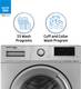 Voltas Beko by A Tata Product 6.5 kg Steam Wash, Invertor Motor and Hygiene+ Fully Automatic Front Load Washing Machine with In-built Heater Grey 4