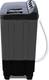 VW 7.5 kg Semi Automatic Top Load Washing Machine Black, Grey 6
