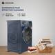 MOTOROLA 7 kg Super Steam Technology Fully Automatic Front Load Washing Machine with In-built Heater Blue 6