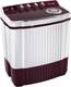 Voltas Beko by A Tata Product 7 kg Semi Automatic Top Load Washing Machine Maroon, White 2