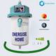 Energise home Instant Geyser 1 Litre | Compact Design | Overheat Protection | ISI Mark 1 L Instant Water Geyser 3