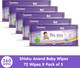HIMALAYA Shishu Anand Baby Wipes, 72 Wipes - Pack of 5 | Buy 4 Get 1 FREE 2