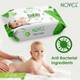 NOVEL Baby Wipes 72 Sheets/Pack 3