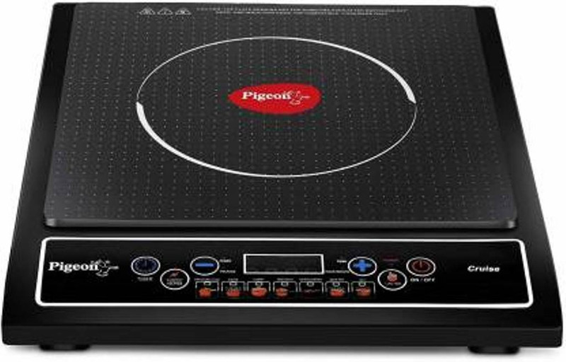 Pigeon 1800 W Induction Cooktop Push Button (Multicolor, Stovekraft- Cruise 1800-Watt)