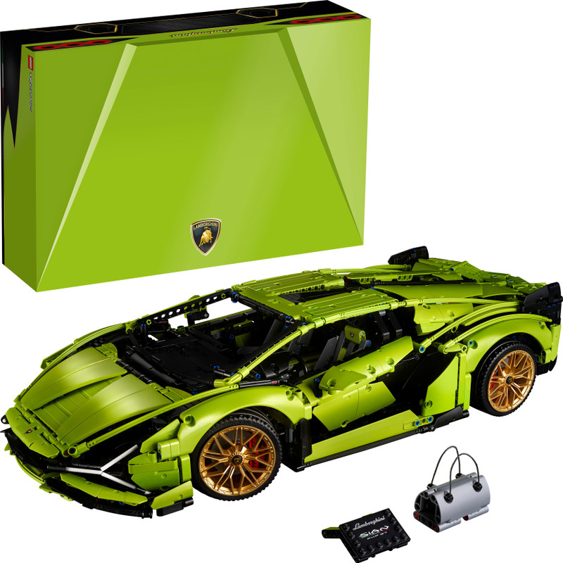 lego technic lamborghini sian fkp 37 42115 model car building kit 3 696 pieces
