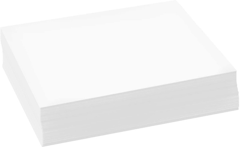 KRASHTIC A4 Size Plain White Sheet 70 GSM Set of 100 Sheet For Pr