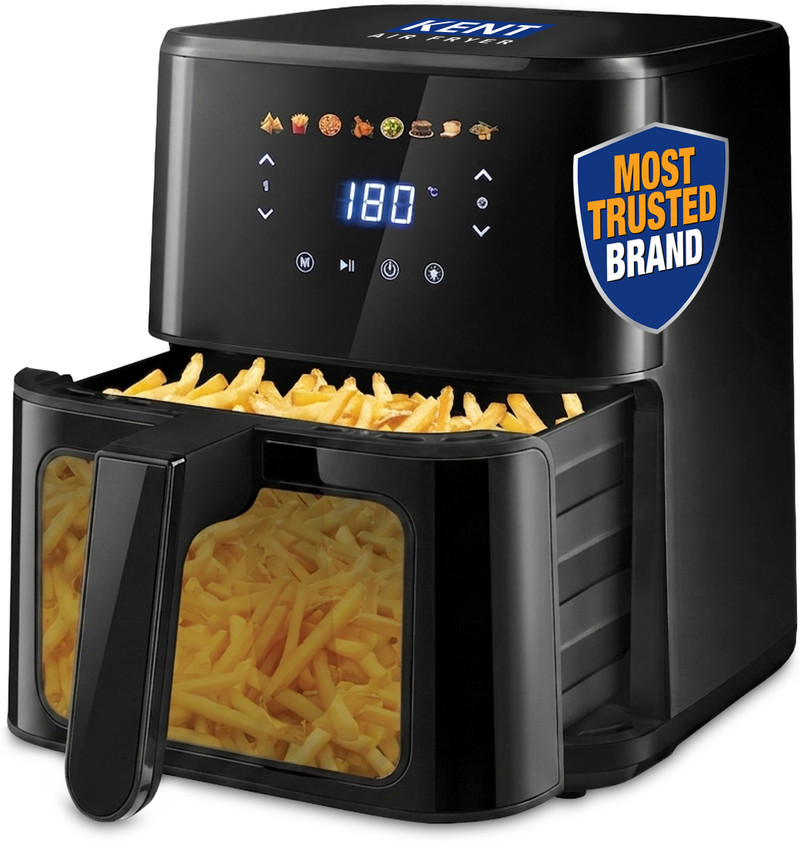 KENT Ultra Digital Air Fryer 4.5L Bake, Grill & Roast Up to 80% L...more deal from flipkart