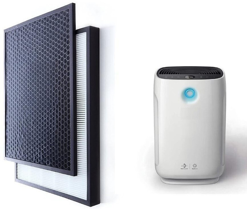 ILoveCleanAir (HEPA + Activated Carbon) Filter Set for Philips AC2882/2887/2892 Air Purifier Filter HEPA Filter