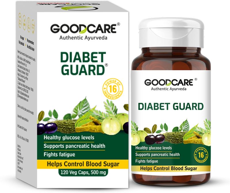 GOODCARE Diabet Guard Ayurvedic Sugar Control (120 Capsules)