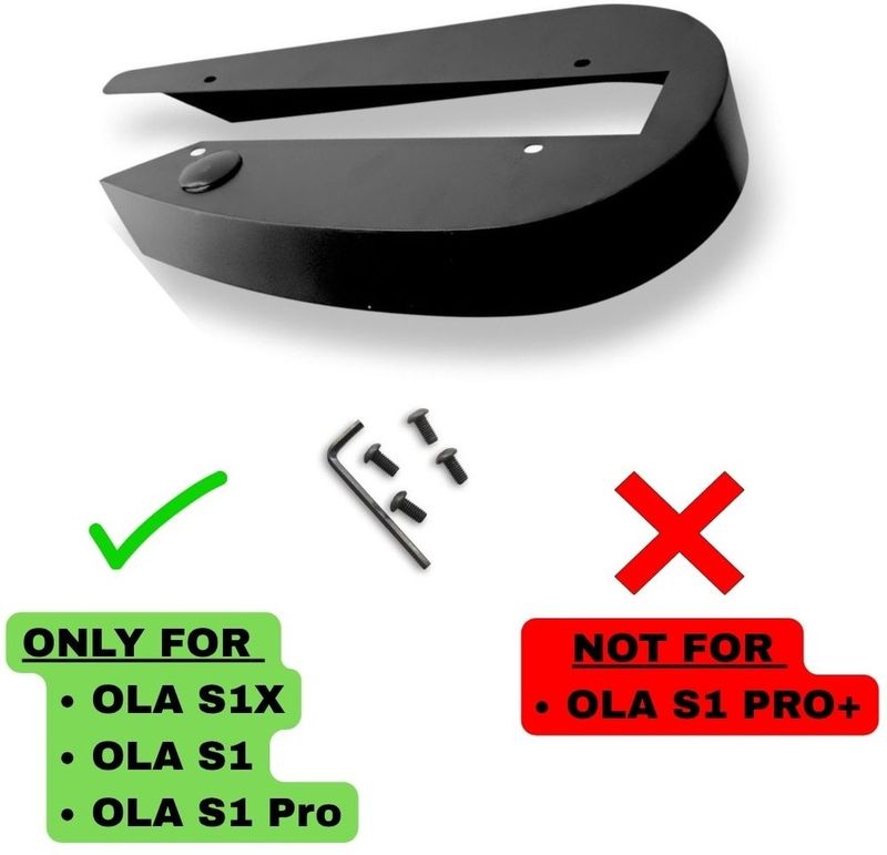 AOWBIKES OLA S1/X GEN 3 Metal Fan Belt Cover - Image 4