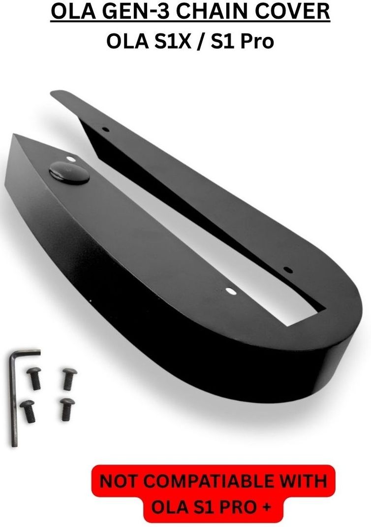 AOWBIKES OLA S1/X GEN 3 Metal Fan Belt Cover - Image 3
