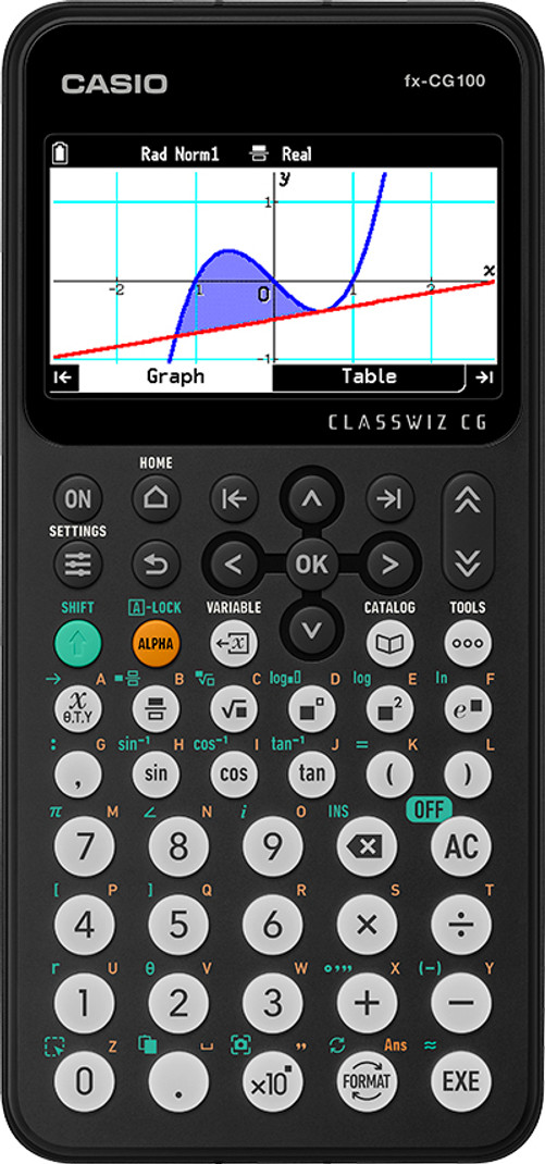 casio fx cg100 graphic model graphical calculator