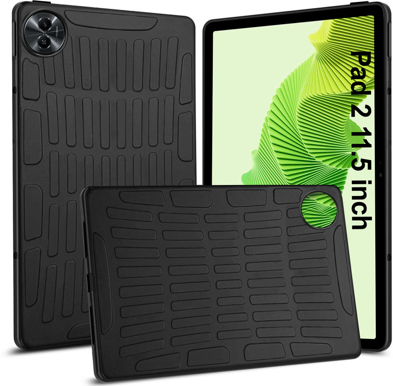 TGK Back Cover for realme Pad 2 11.5 inch Tablet Black, Flexible, Pack of: 1