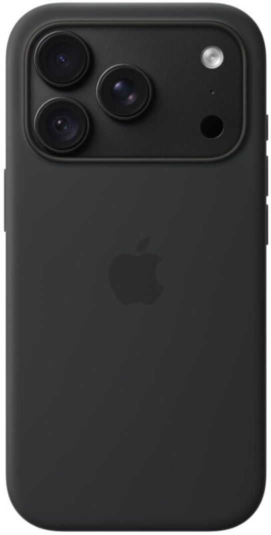 Apple Back Cover for iPhone 18 Pro (Black, Silicon)
