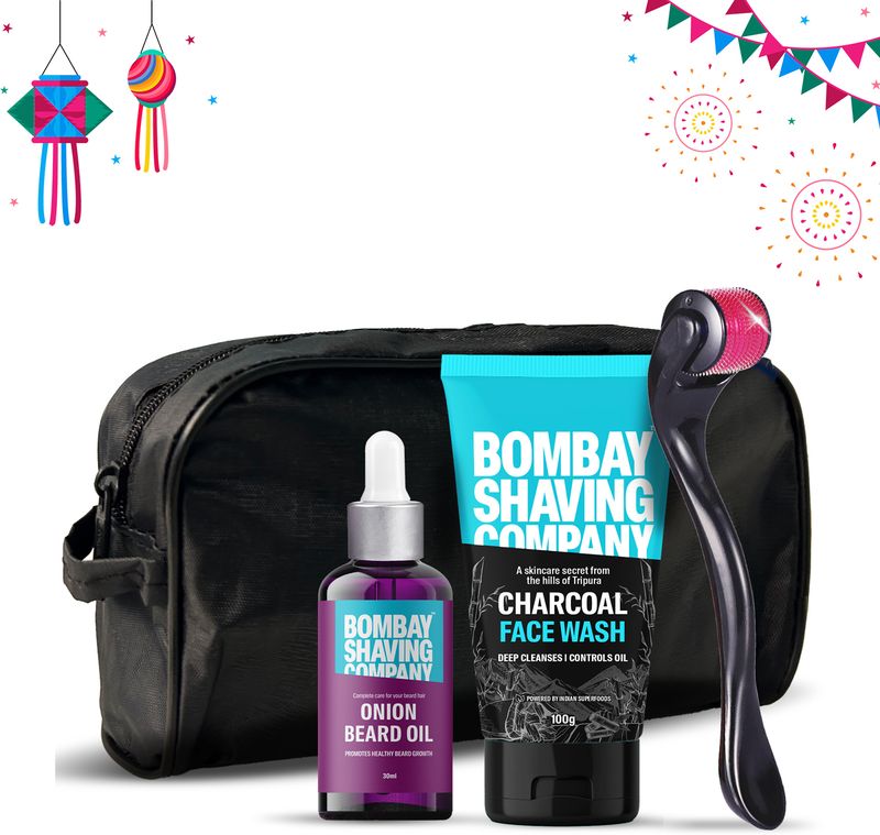 BOMBAY SHAVING COMPANY Beard Growth Kit with Onion Activator) For Fast Beard Growth (3 Items in the set)