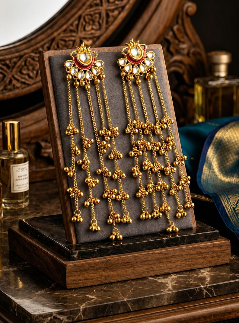 TAXXU JWELS G2 Alloy Drops & Danglers, Hoop Earring, Tassel Earring