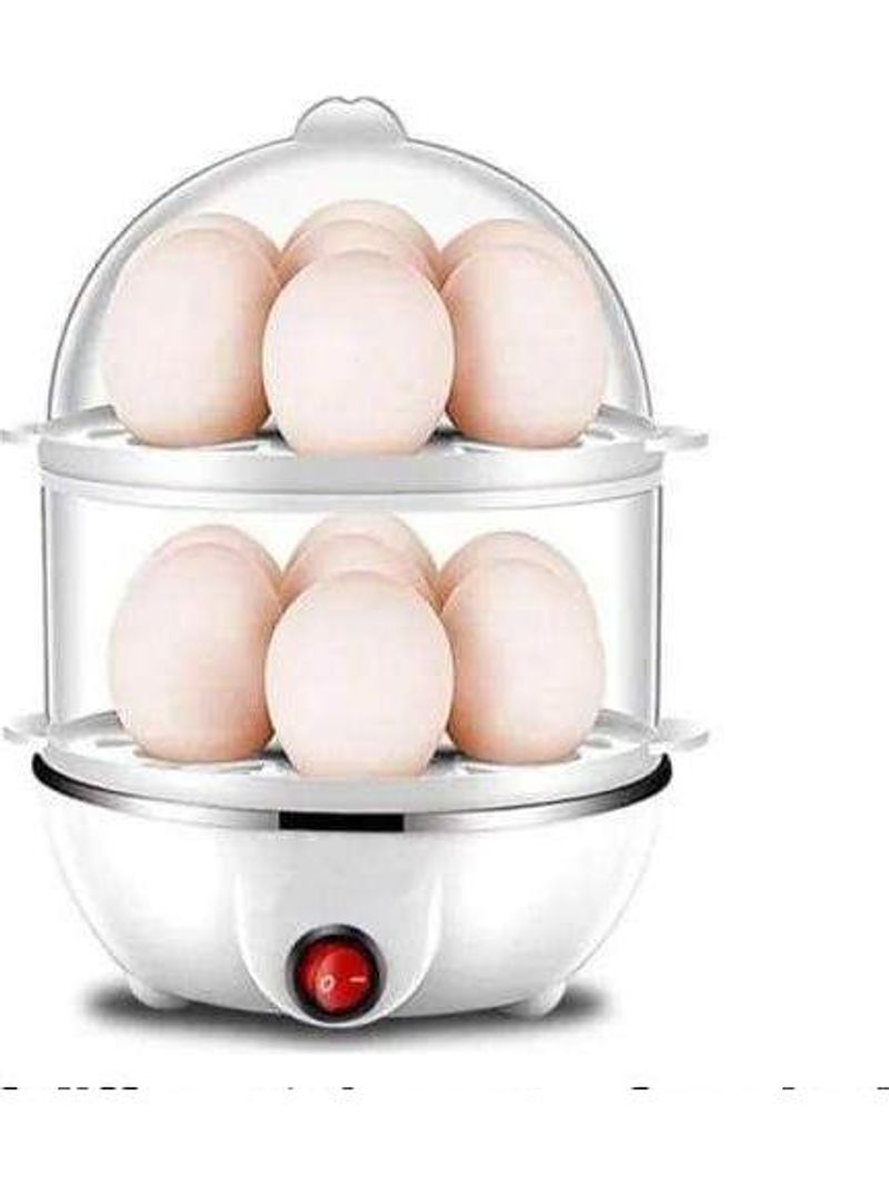 arkcord Egg Boiler Cooking, Boiling Double Layer Egg Boiler Cooker & Double layar 14 egg boiar [multicolor] Egg Cooker (Multicolor, 14 Eggs)