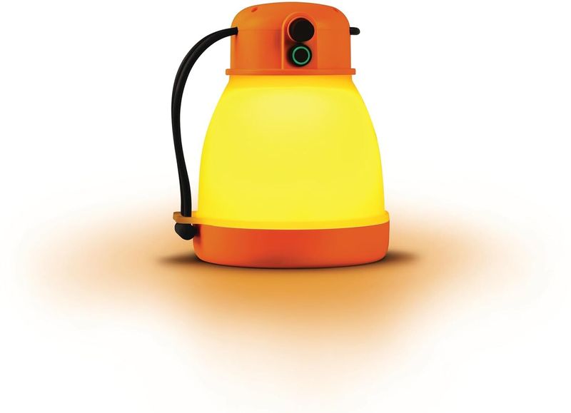 PHILIPS GLAMP 5W Rechargeable LED Lantern with backup upto 6 hrs Lantern Emergency Light (Yellow)